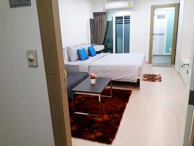 6A90845 ให้เช่าคอนโด The View Condo Suanluang 1ห้องนอน 1 ห้องน้ำ